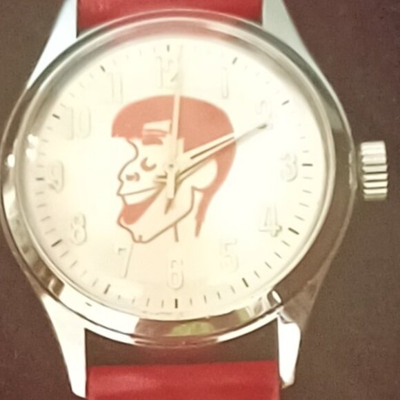 VINTAGE CARTOON HELBROS JERRY LEWIS  WATCH WORKS! - Picture 2 of 5